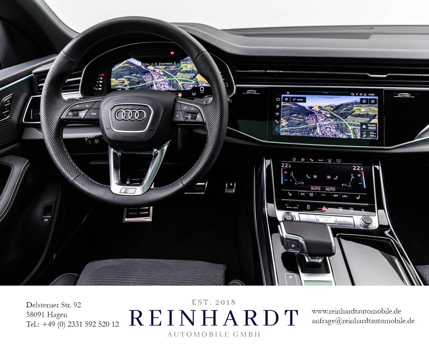 Audi Q8 50TDi 2x S LINE BLACK HD-MATRIX/ACC/HuD/PANO