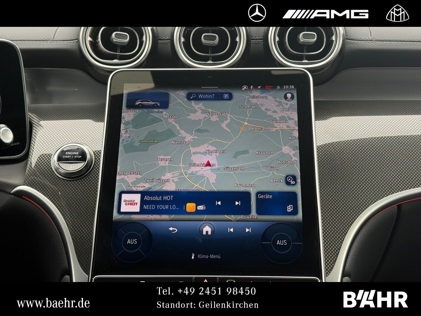 Mercedes-Benz GLC 200 d 4M AMG+Night/MBUX/LED/360°/AHK/LMR19"
