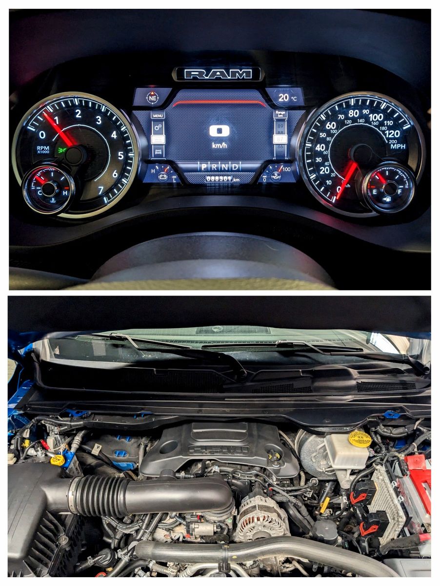 Dodge RAM 1500  Laramie HEMI 5.7L   4x4 Leder/LED
