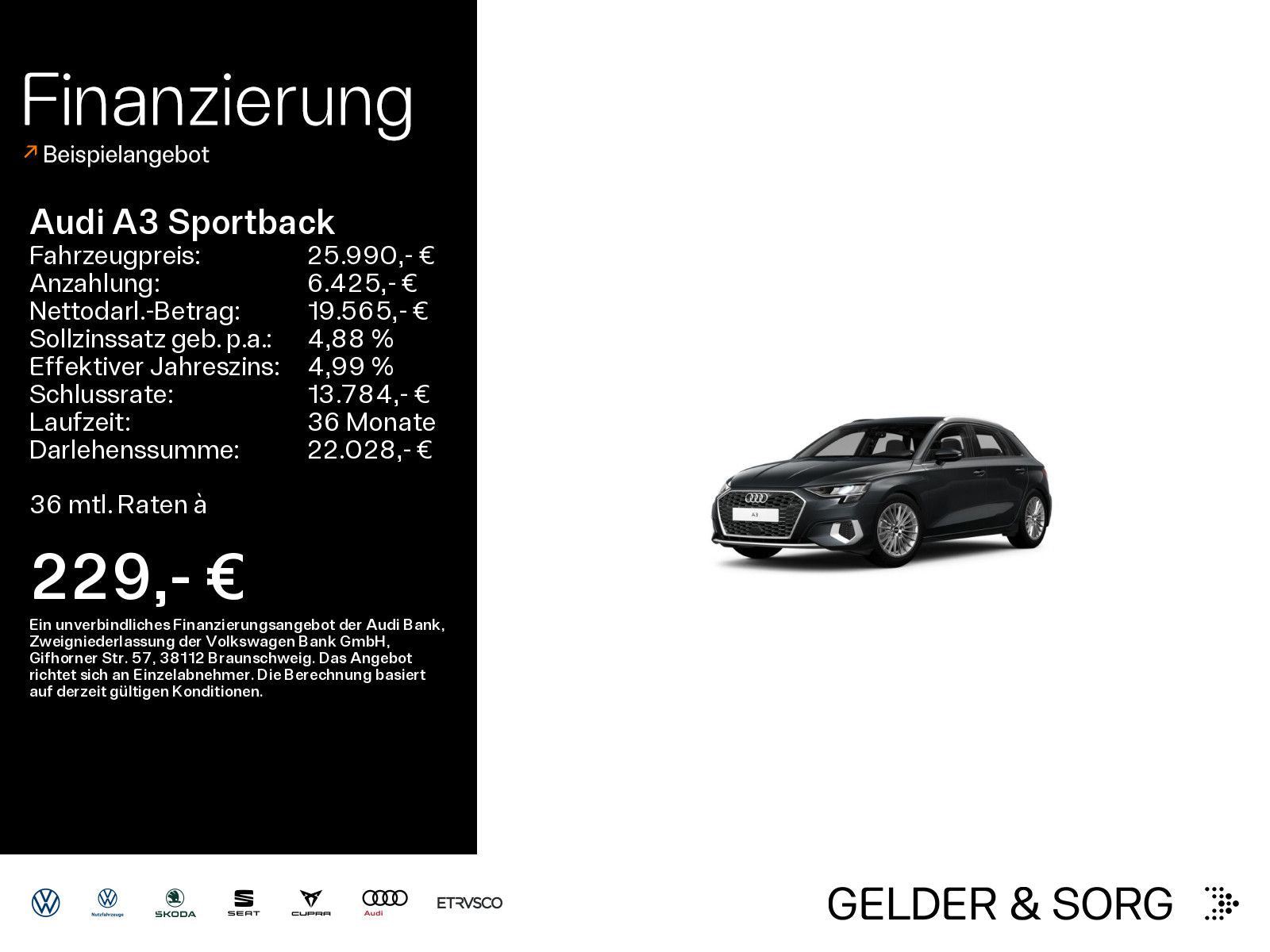 Audi A3 Sportback 35 TDI - Samsaru's Car Outlet