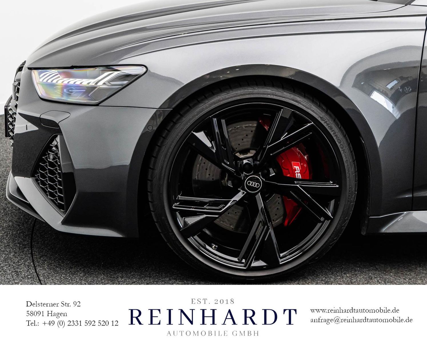 Audi RS6 AVANT BLACK 22Z./LASER/ACC/HuD/PANO/360°/AHK