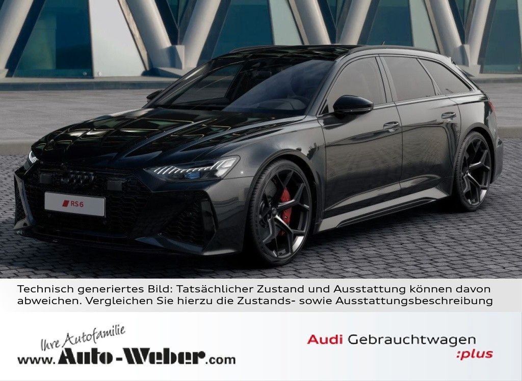Audi RS6 Avant performance BLACK PANO HUD NACHT STHZG