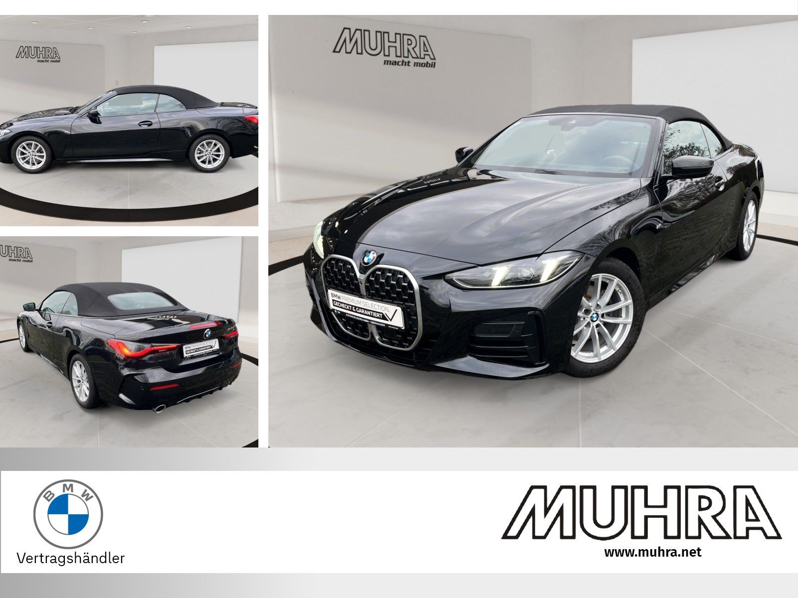 BMW 420d Cabrio M Sport Lenkradhzg. ACC Nackenwärmer
