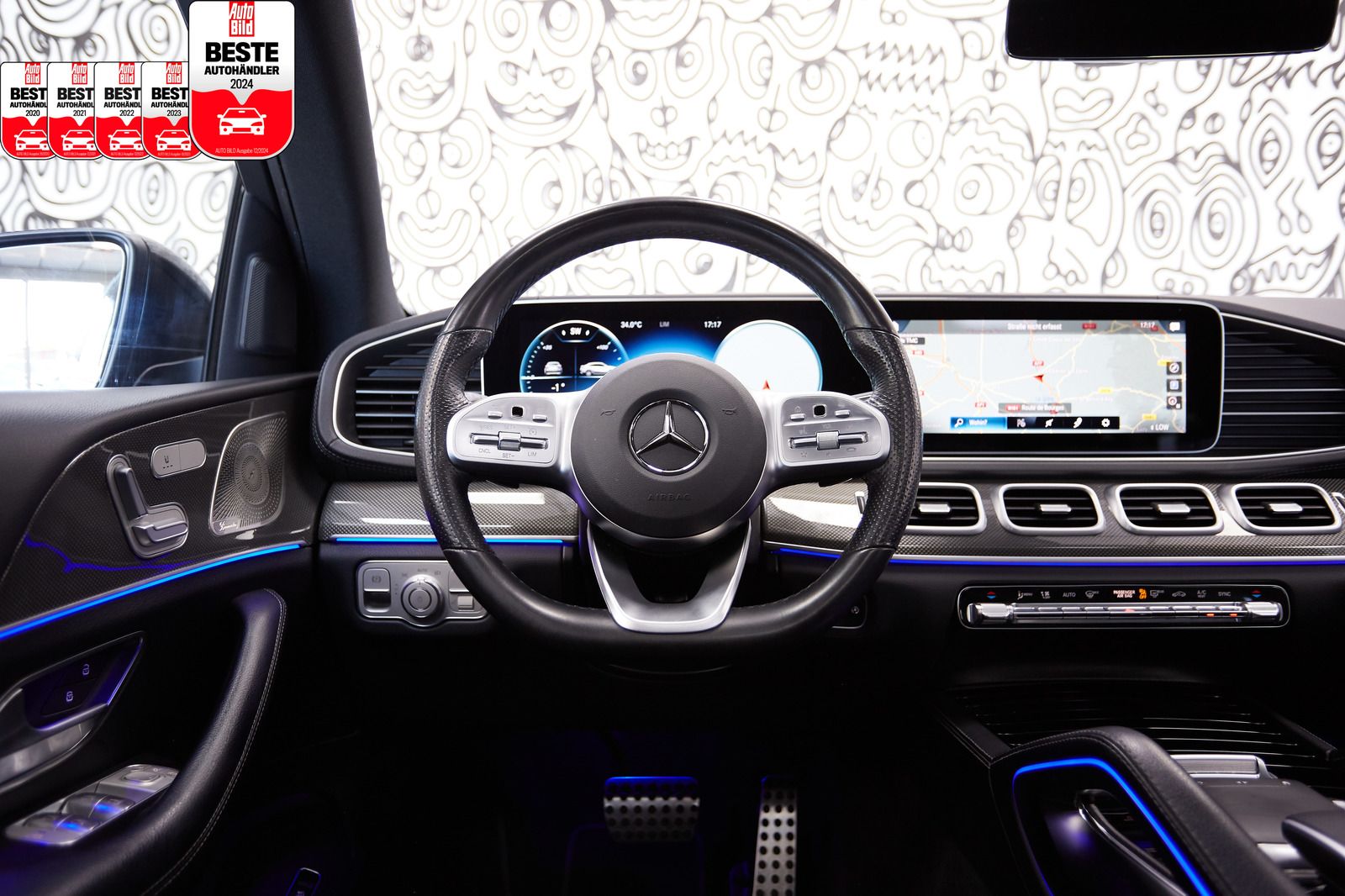 Mercedes-Benz GLE 400 d Coupe 3x AMG SPORT*LUFT*PANO*DESIGN*22