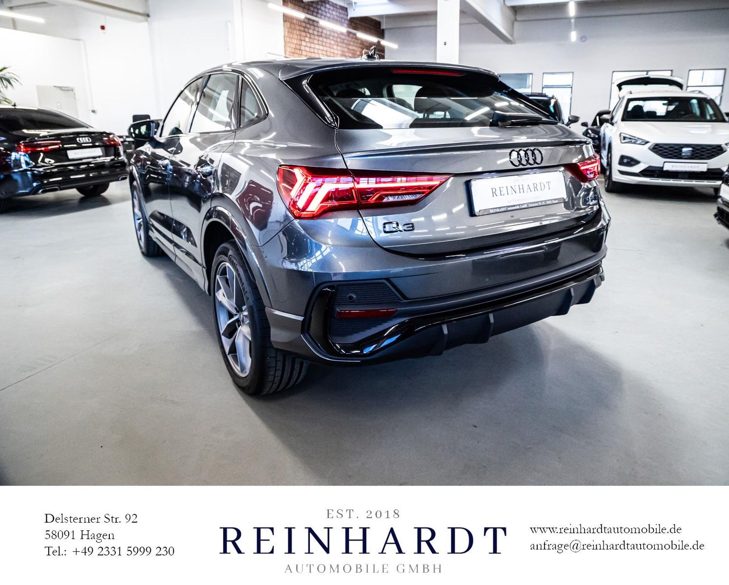 Audi Q3 SPORTBACK 40TFSi Q S LINE BLACK - Samsaru's Car Outlet
