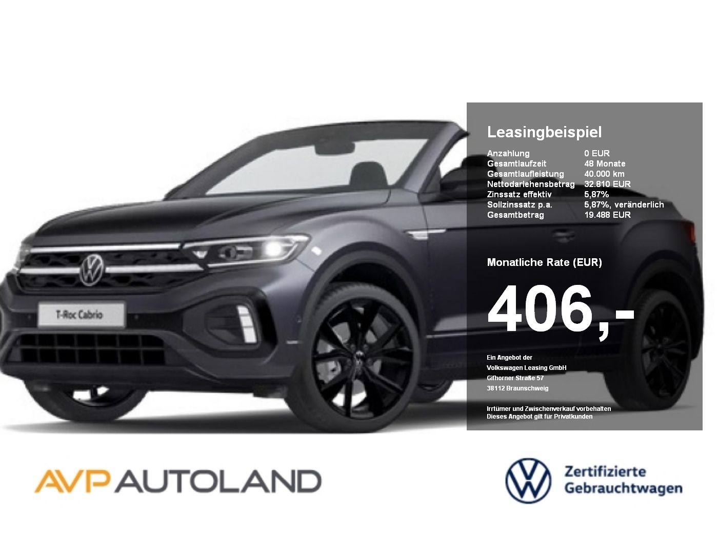 Volkswagen T-Roc 1.5 TSI DSG R-Line Black - Samsaru's Car Outlet