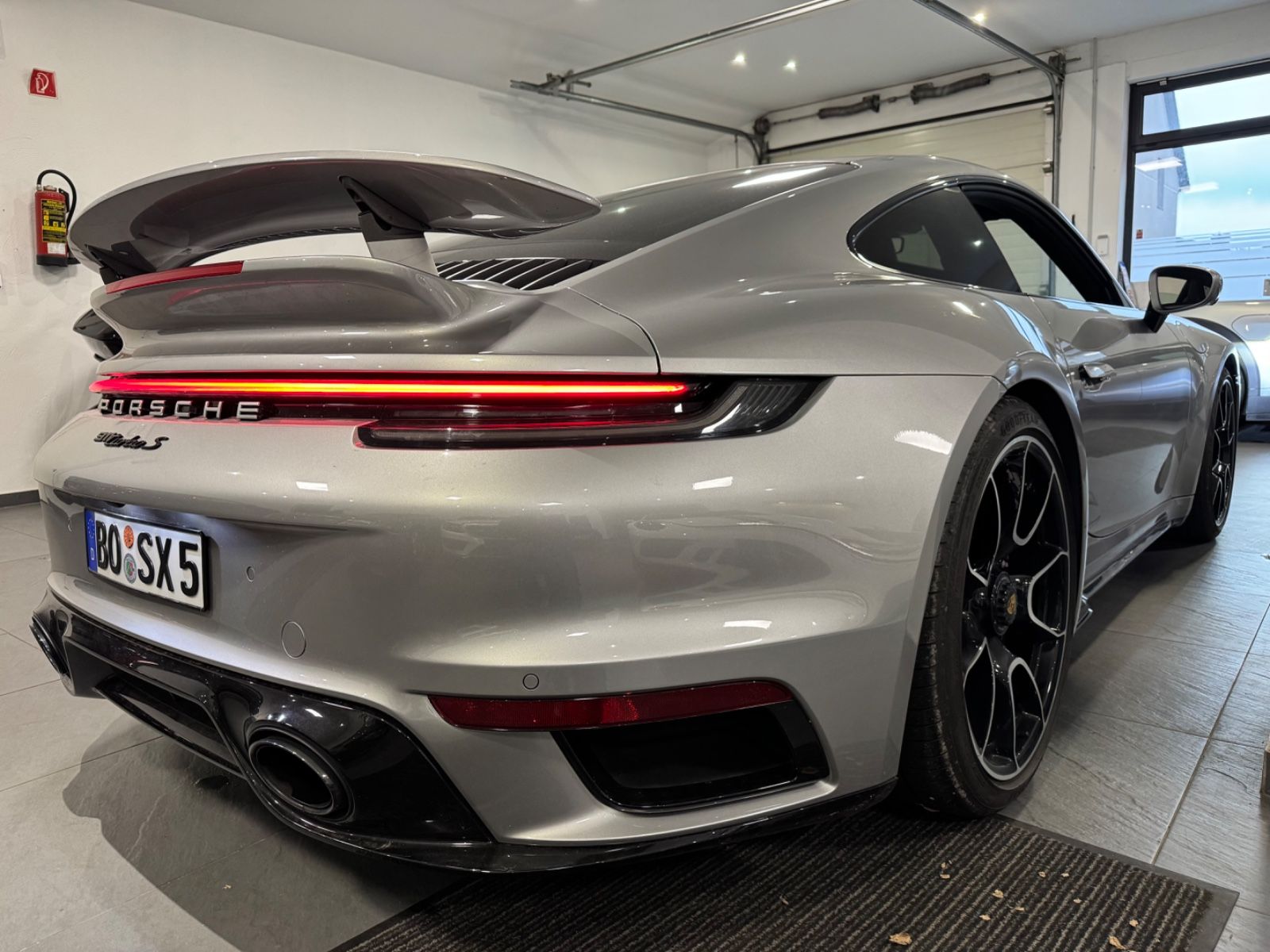 Porsche 911 992 Turbo S Voll Liftsystem TECHART 850PS