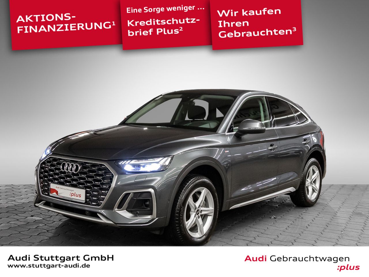Audi Q5 Sportback 40 TDI quattro S line Matrix Pano