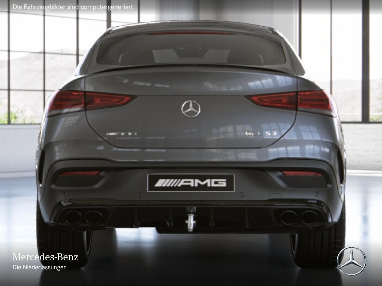Mercedes-Benz GLE53AMG 4M+ Coupé/Perf-AGA/Ride+/Pano/22"/Burm