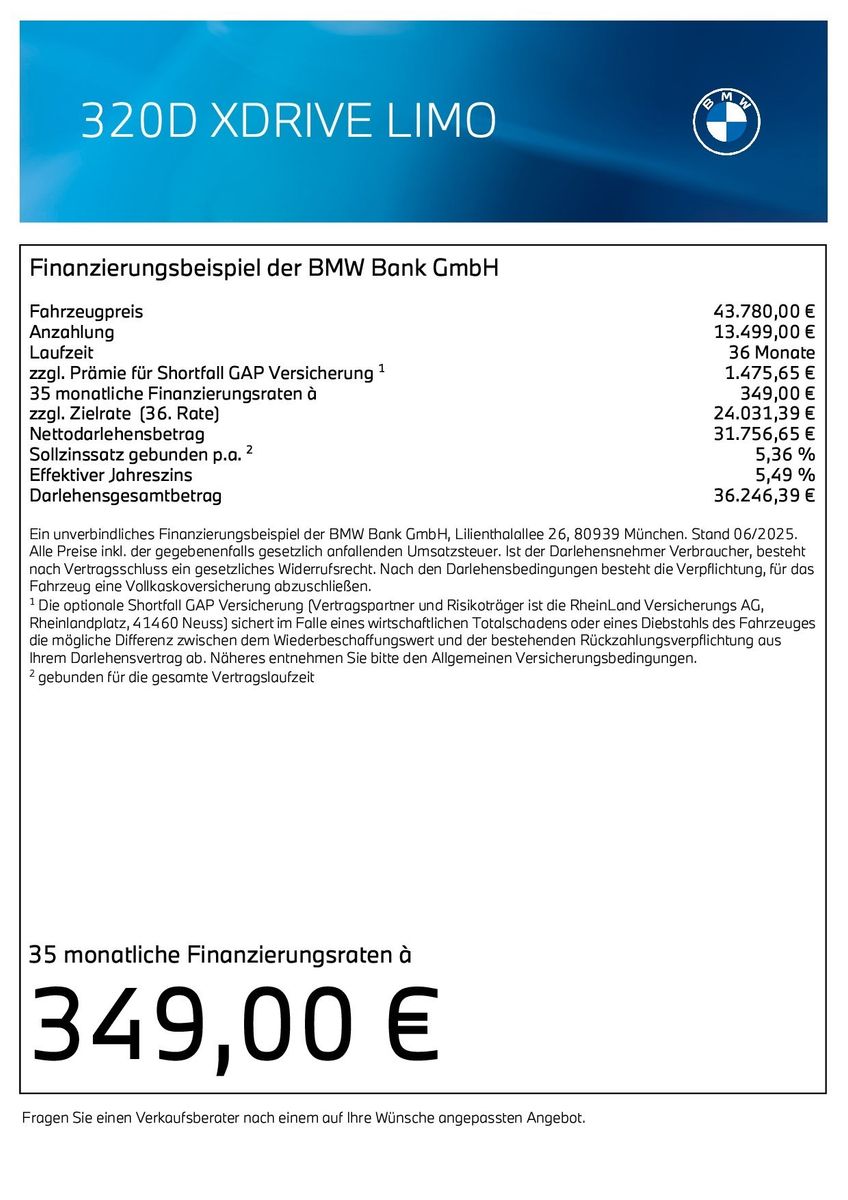 BMW 320d xDrive M Sportpaket - Samsaru's Car Outlet