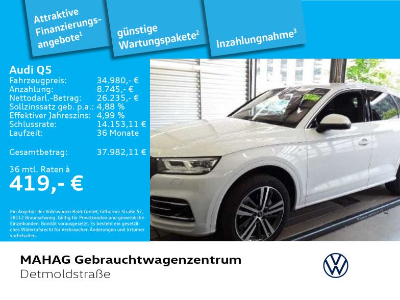 Audi Q5 55 TFSI e quattro S-line Leder AHK Matrix-LED