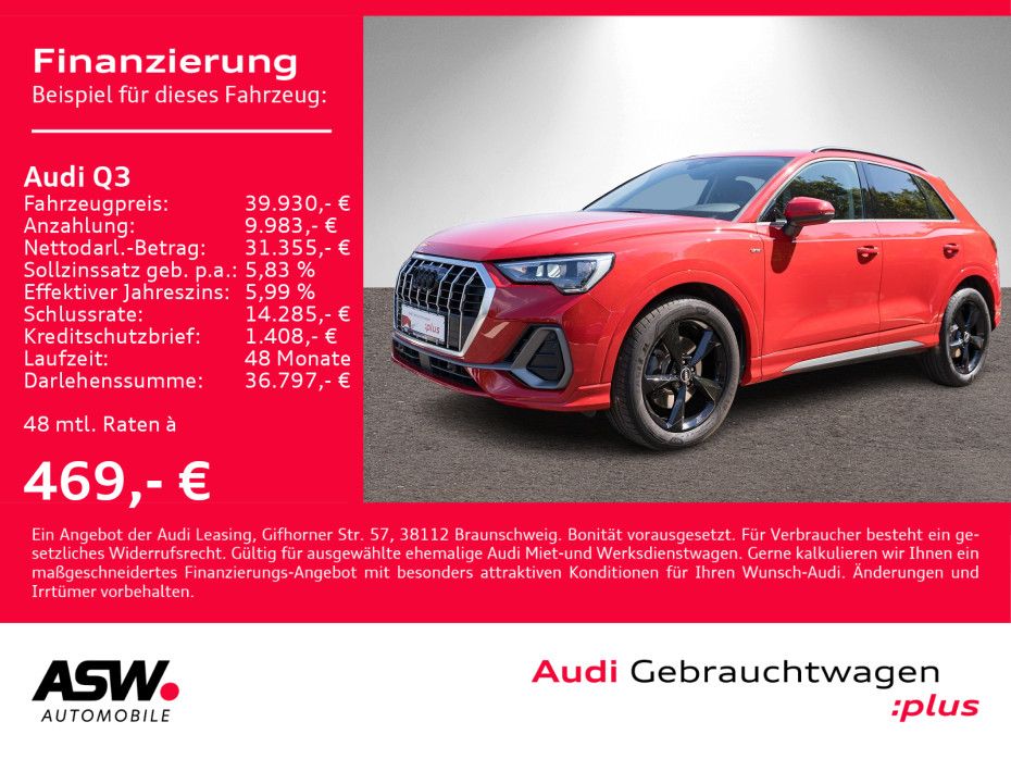 Audi Q3 40 TDI S line quattro - Samsaru's Car Outlet