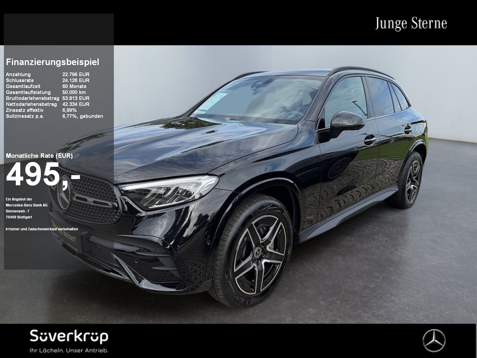 Mercedes-Benz GLC 300 e 4M , AMG BURM NIGHT MEMO 360 AHK DISTR