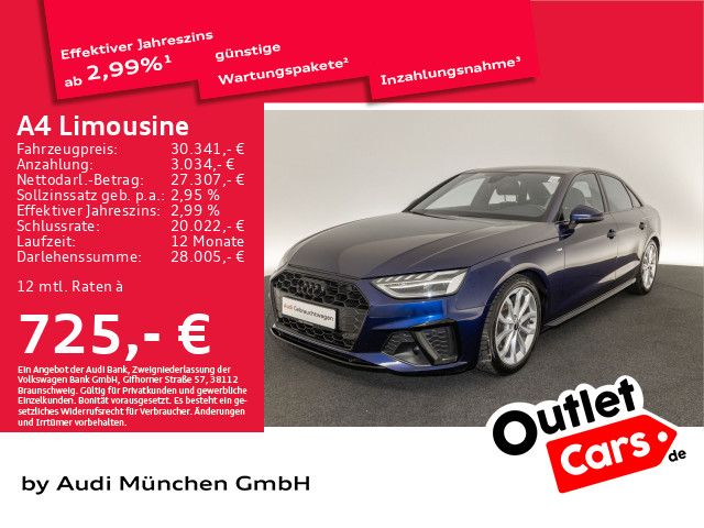 Audi A4 35 TFSI S tronic S line competition - Samsaru's Car Outlet