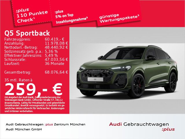 Audi Q5 Sportback NEU TFSI qu. S line StdHzg/Matrix/A