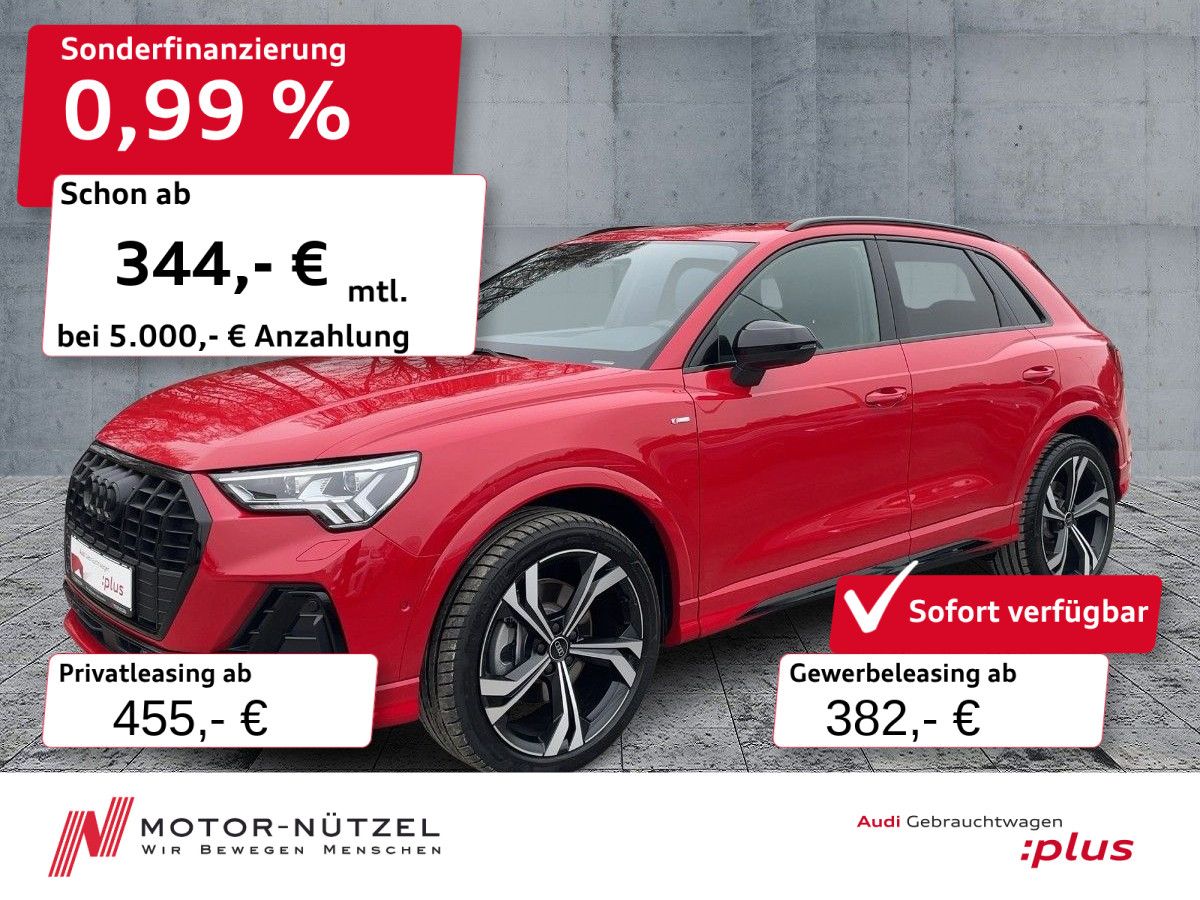 Audi Q3 40 TDI QU S-LINE MATRIX+NAV+SONOS+RFK+AHK+20"