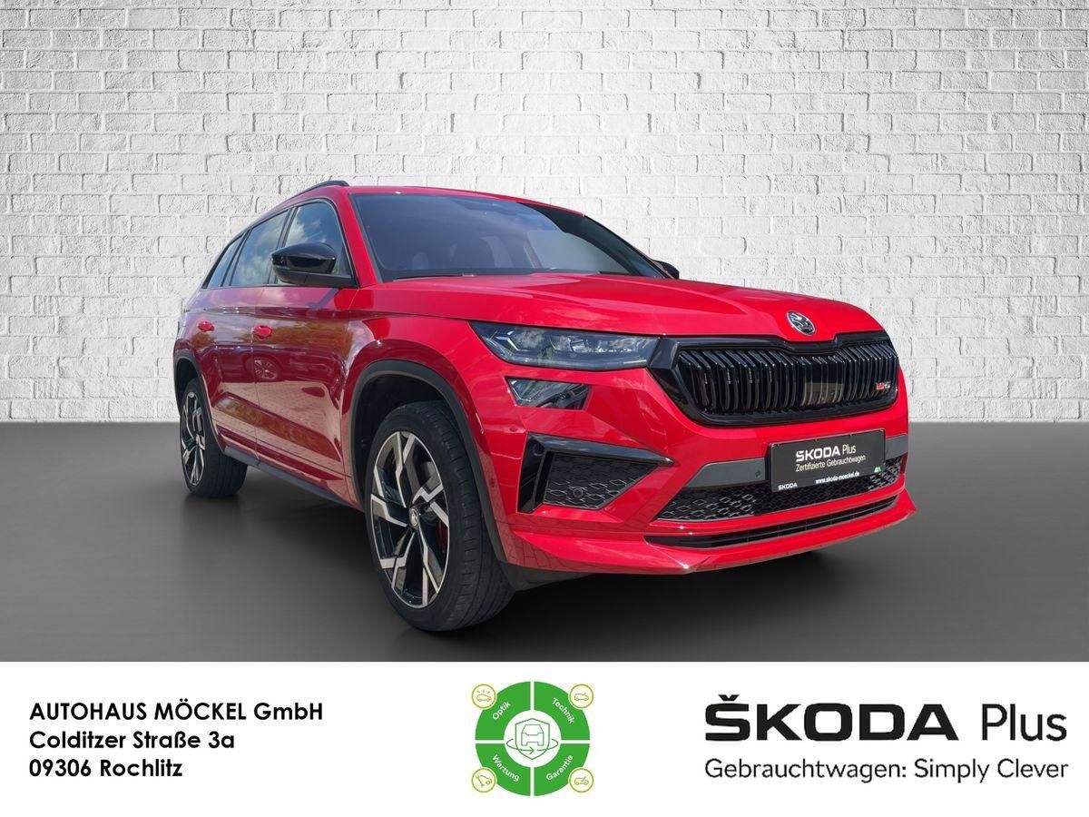 Skoda Kodiaq RS 4x4 DSG/AHK/NAVI/Standheizung/Canton