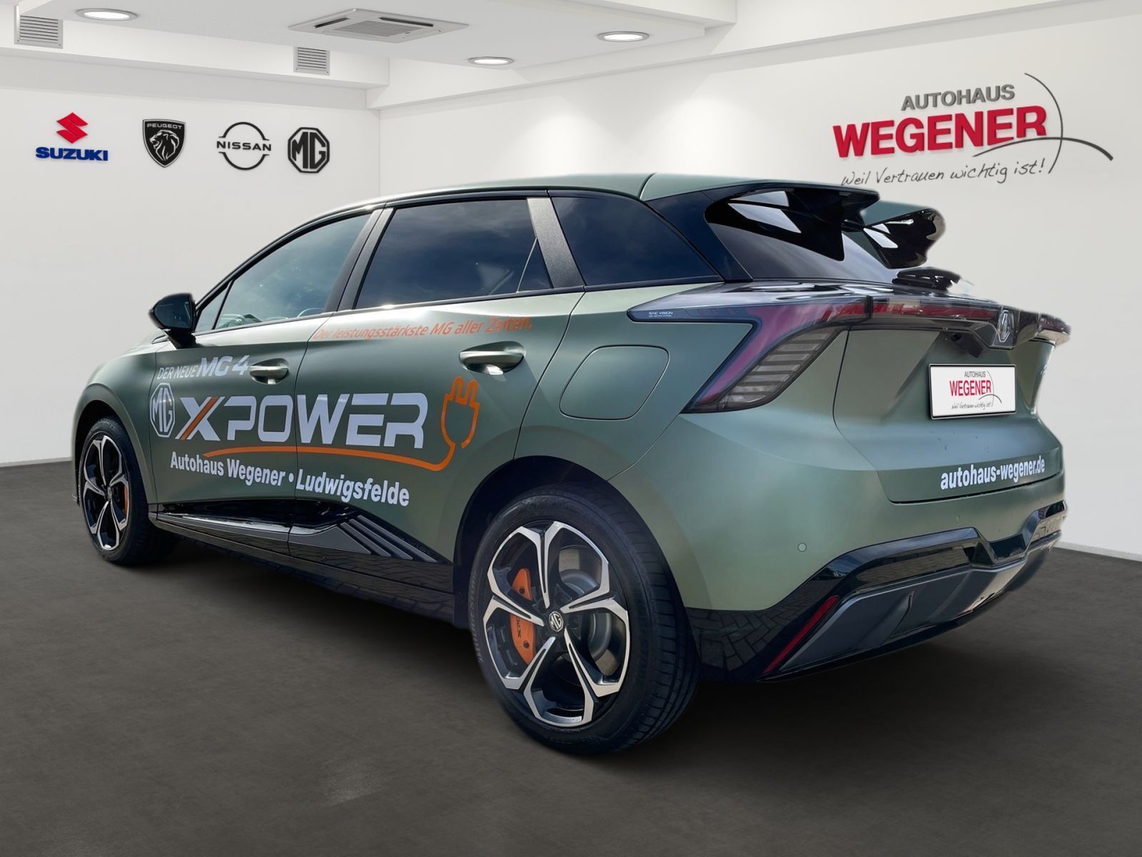 MG4 XPOWER 4x4 64 kWh 435PS Track-Mode-Display