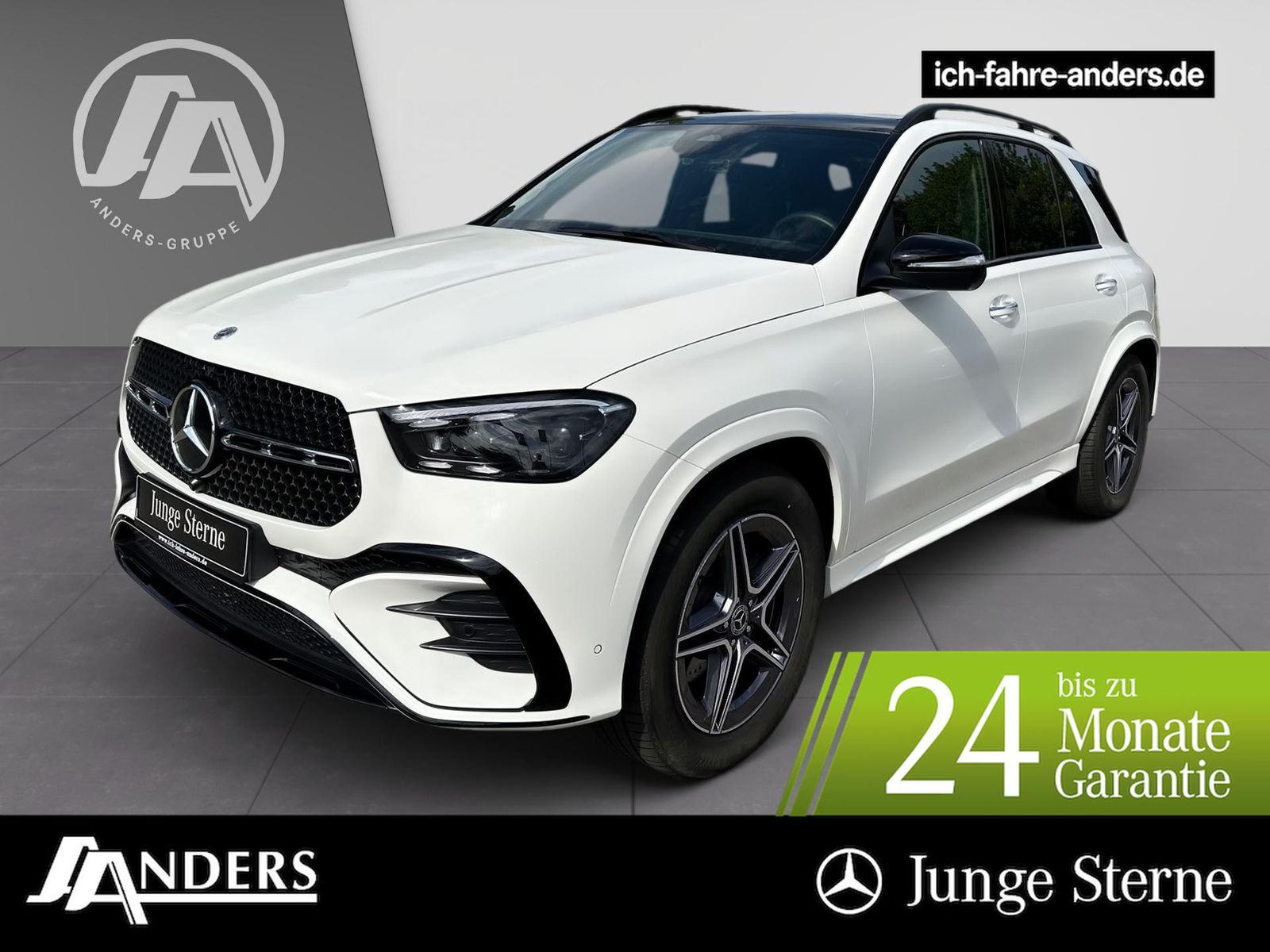 Mercedes-Benz GLE 450 d 4M AMG+AIR+AHK+Pano+Burm+Distr+Sitzkli