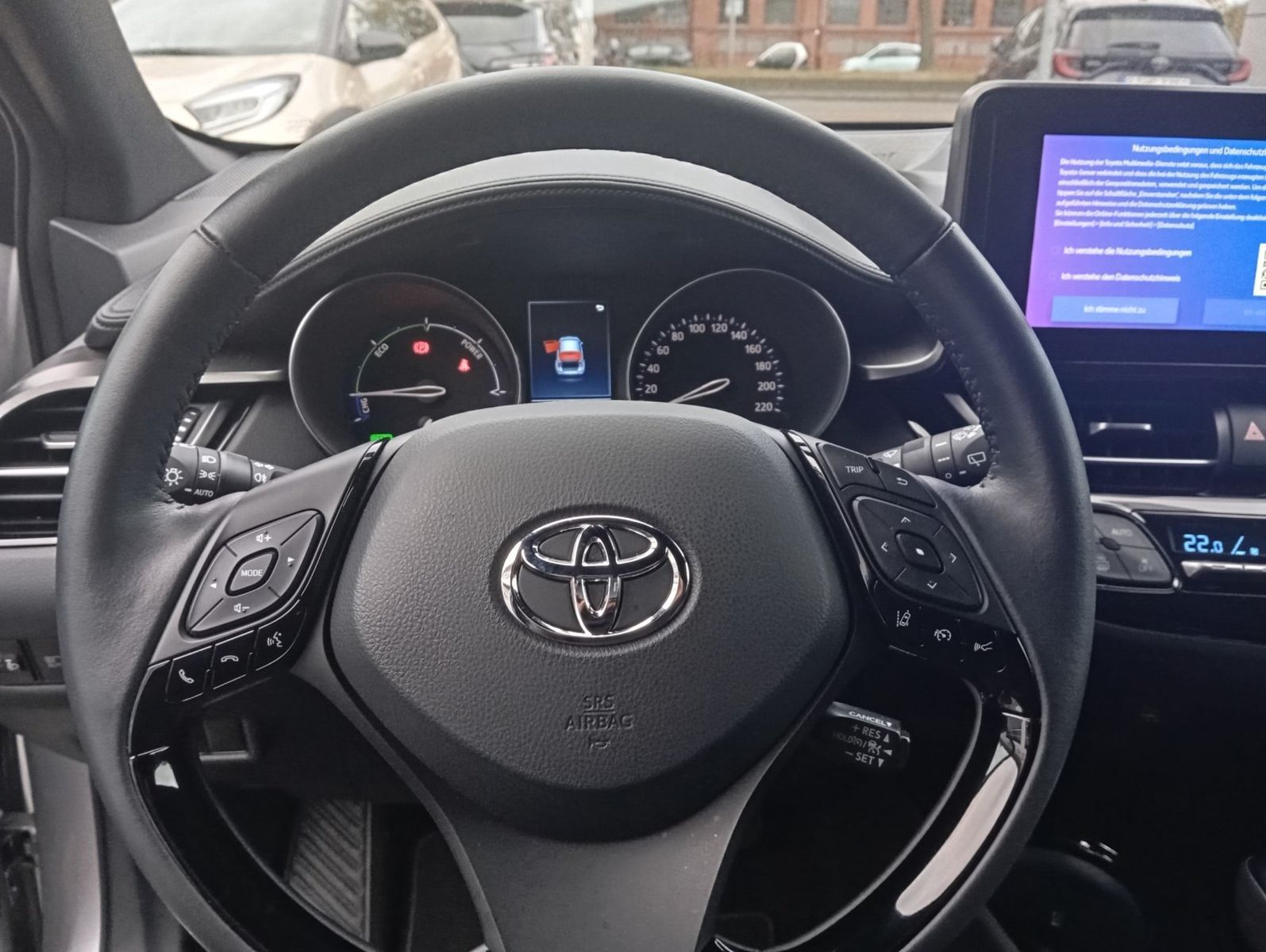 Toyota C-HR 2.0l Hybrid Automatik Team D, Toter Winkel