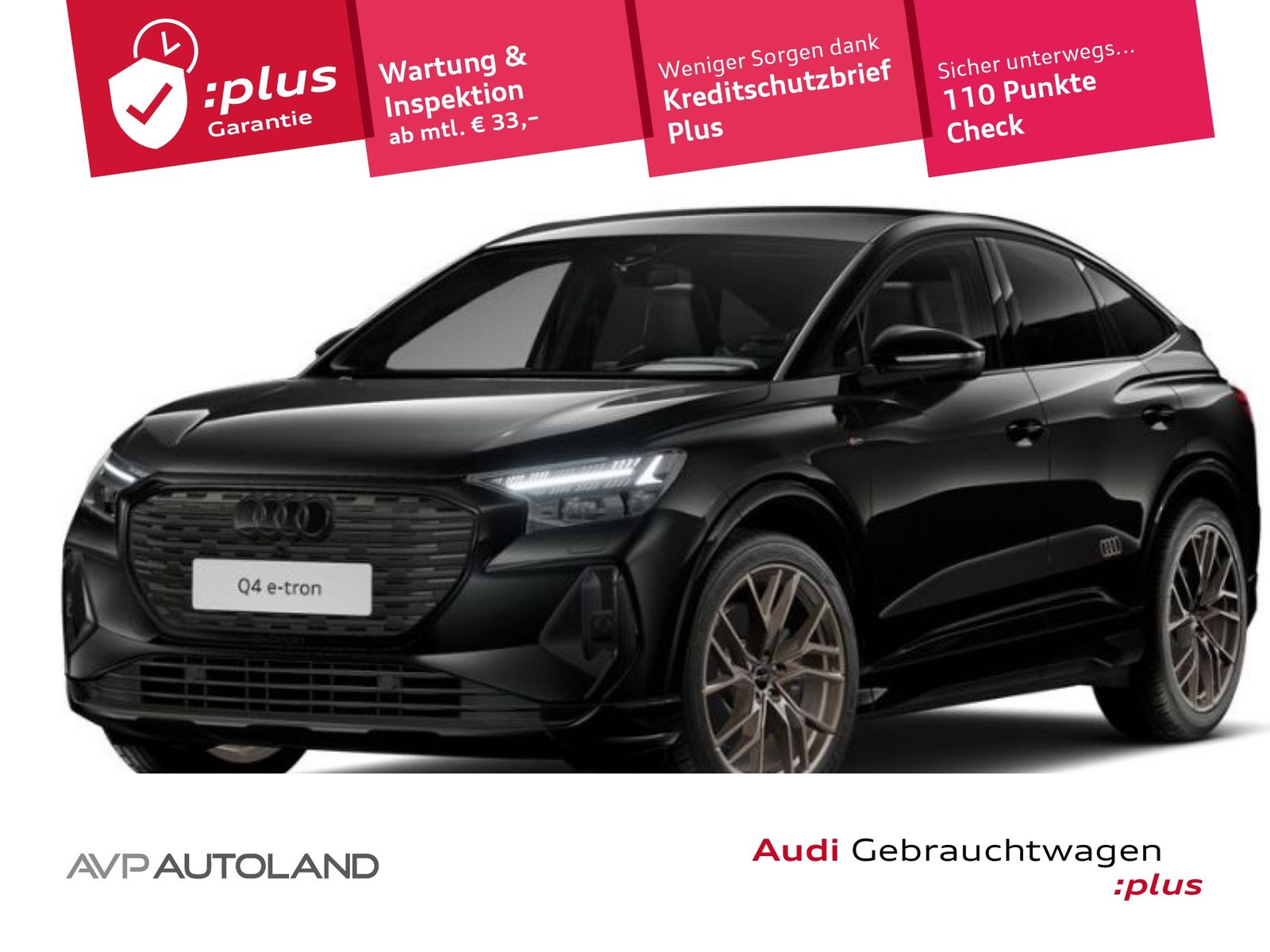 Audi Q4 Sportback 45 e-tron quattro S line | AHK |