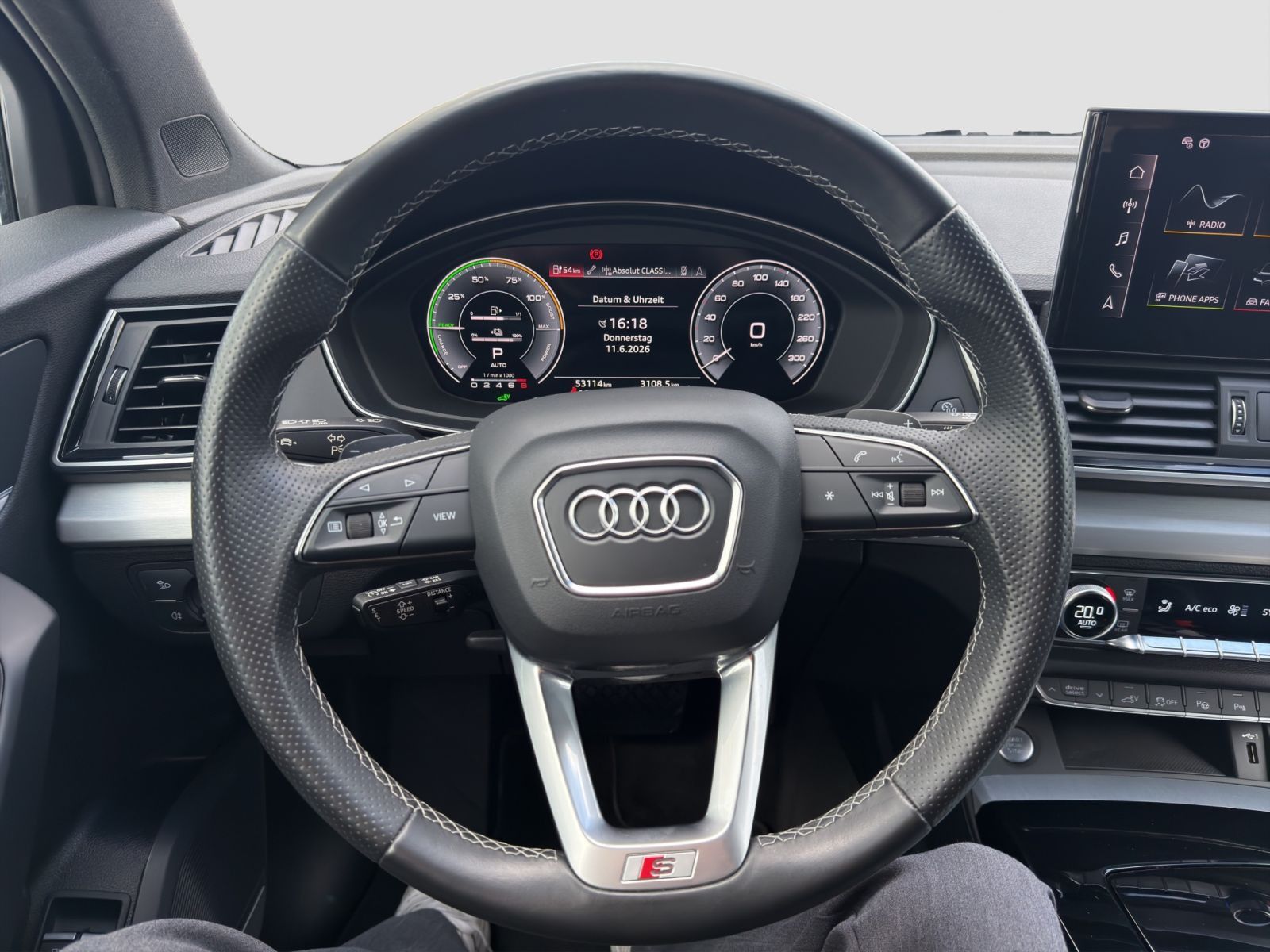 Audi Q5 55 TFSI e quattro S-tronic S line Matrix Umge