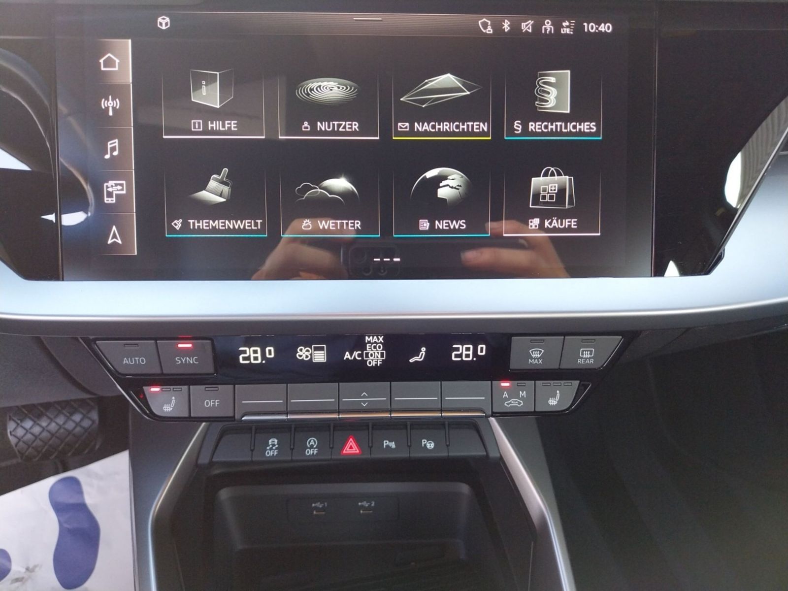 Audi A3 Sportback NAVI*LED*RFK*GRA*LM17*AUT Navi