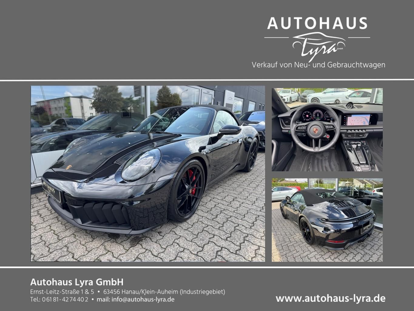 Porsche 992.2 4 GTS Cabriolet*HD-MATRIX*360°KAM*BOSE*