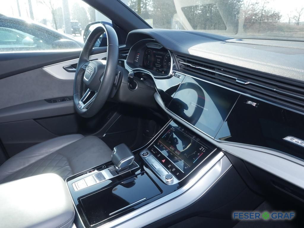 Audi Q8 50 TDI S line AHK Matrix B&O HUD 360° Pano