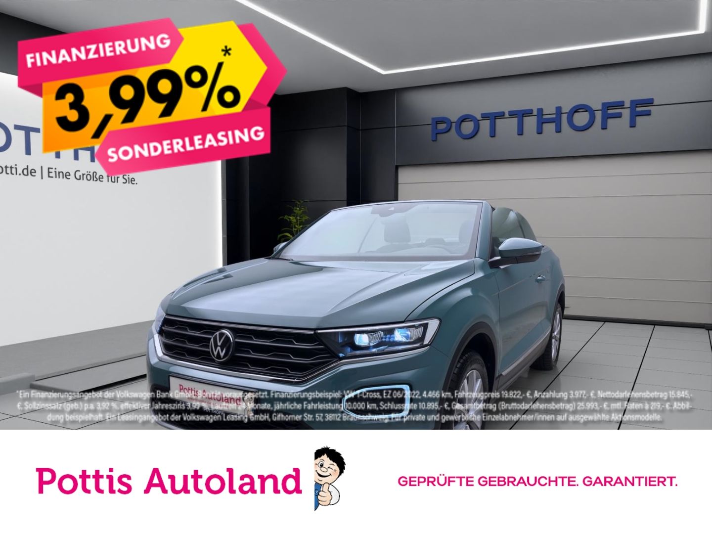 Volkswagen T-Roc Cabrio 1.0 TSI STYLE - Samsaru's Car Outlet