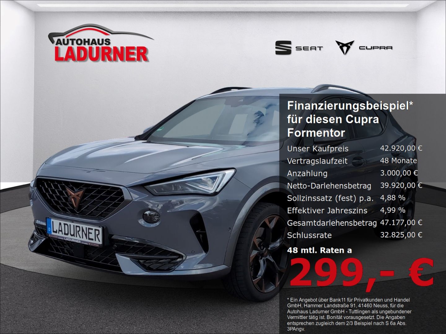 Cupra Formentor VZ 2.0TSI DSG *MATRIX+CUP-SITZE+PANO+A