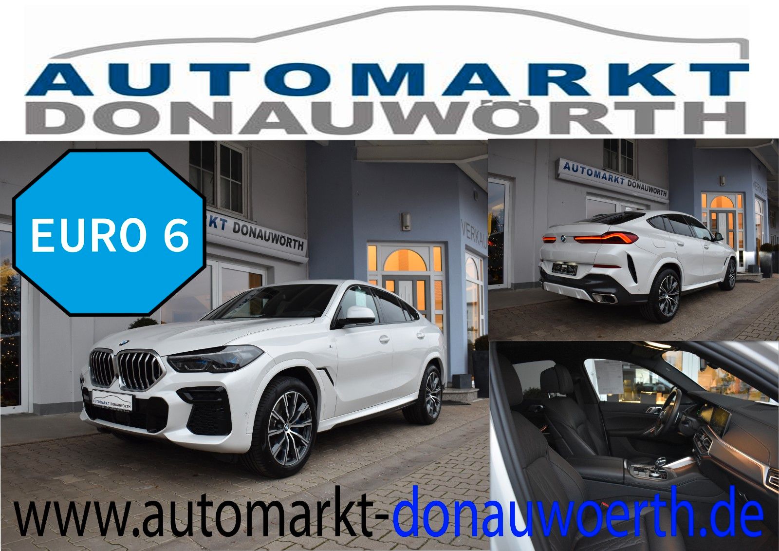 BMW X6 xDrive30d M Sport Laser Pano AHK Mild Hybrid