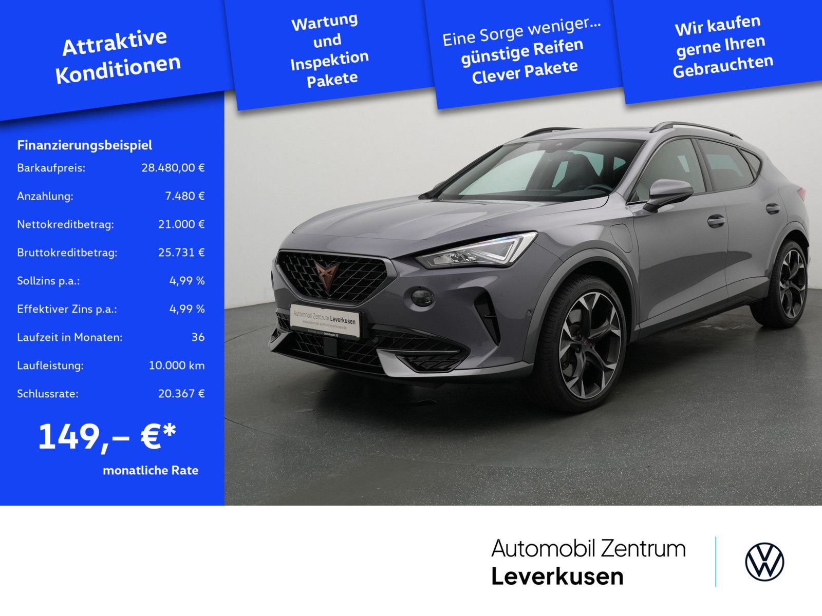 Cupra Formentor VZ VIRT DCC KAM CARPLAY LED SHZ PDC