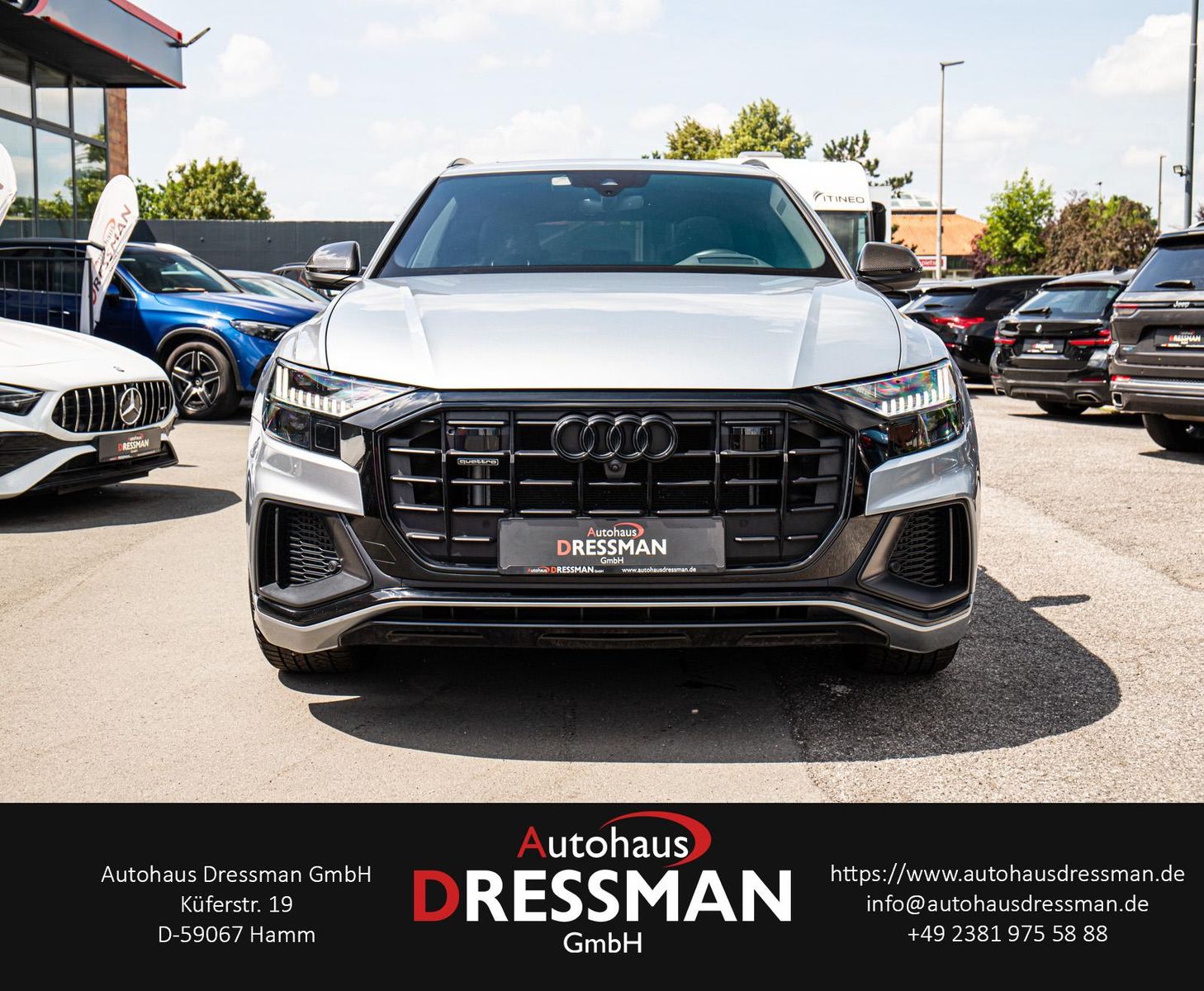 Audi Q8 55 TFSI S-Line MATRIX PANO B&O ACC STHZG HuD