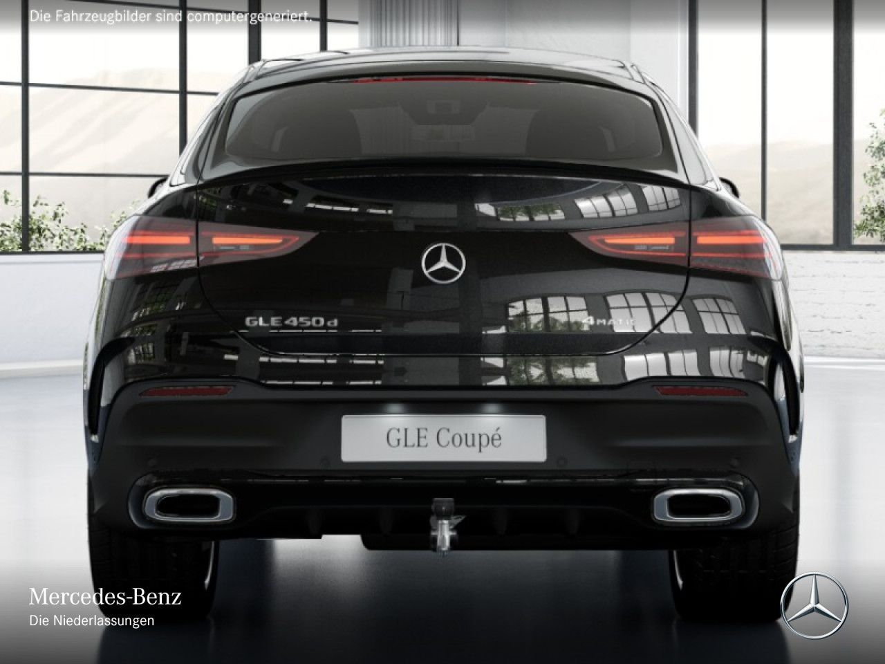 Mercedes-Benz GLE450d 4M Cp AMG Premium/Pano/22"/Airm/AHK/Nigh