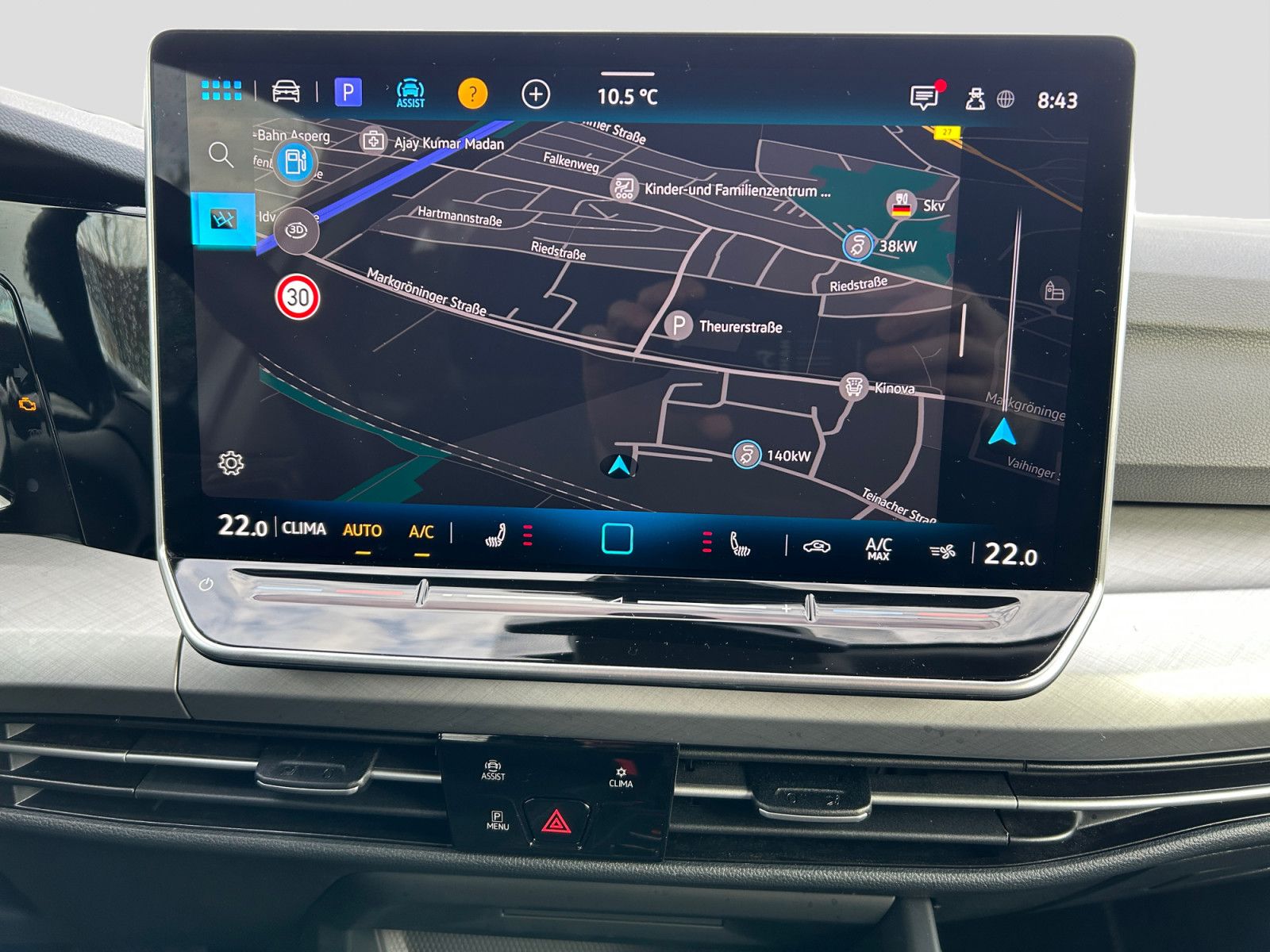 Volkswagen Golf VIII 1.5eTSI DSG Life 360° AHK HuD Standhei