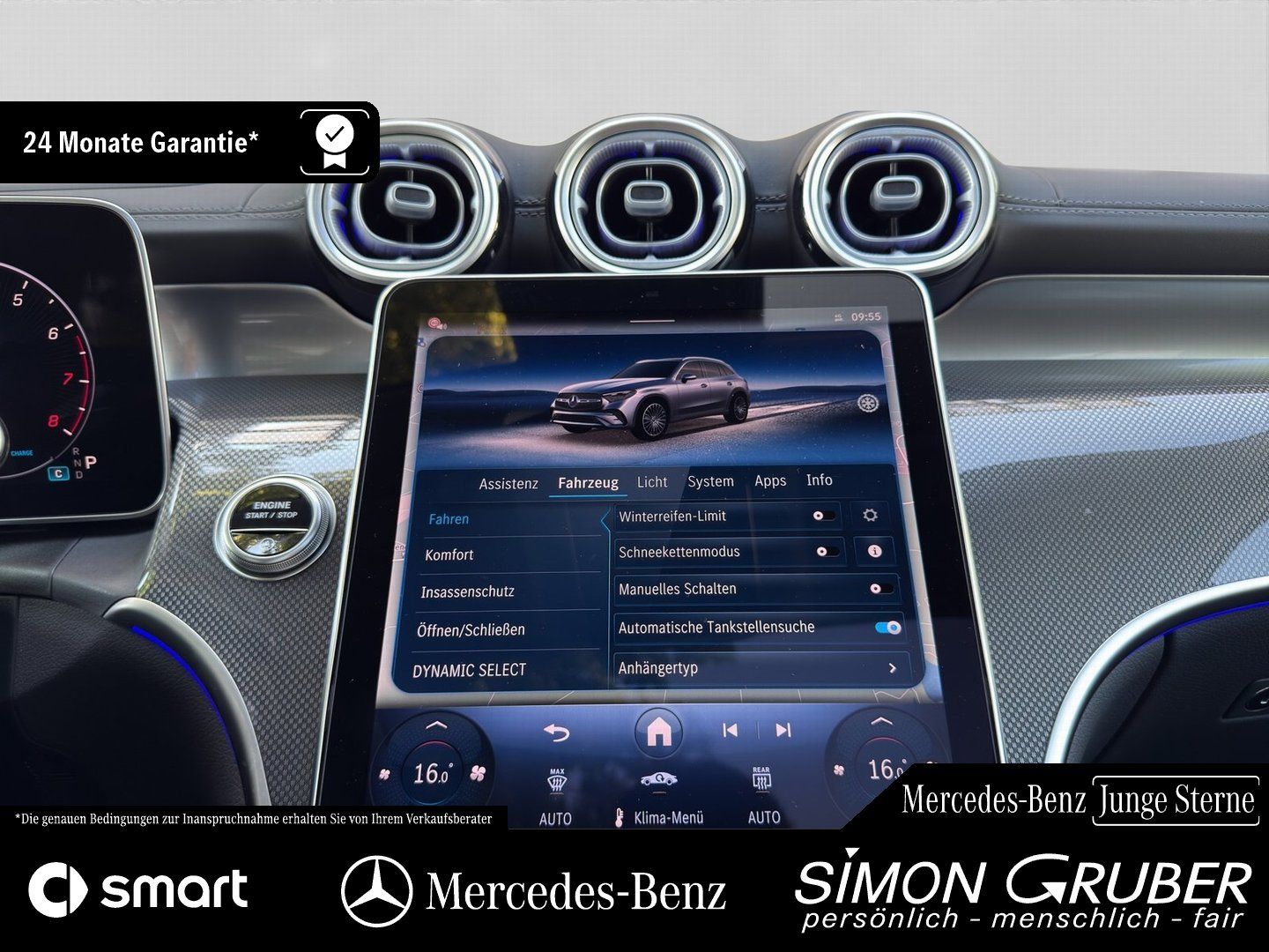 Mercedes-Benz GLC 200 4M AMG Night Pano Burm HUD Airmatic AHK