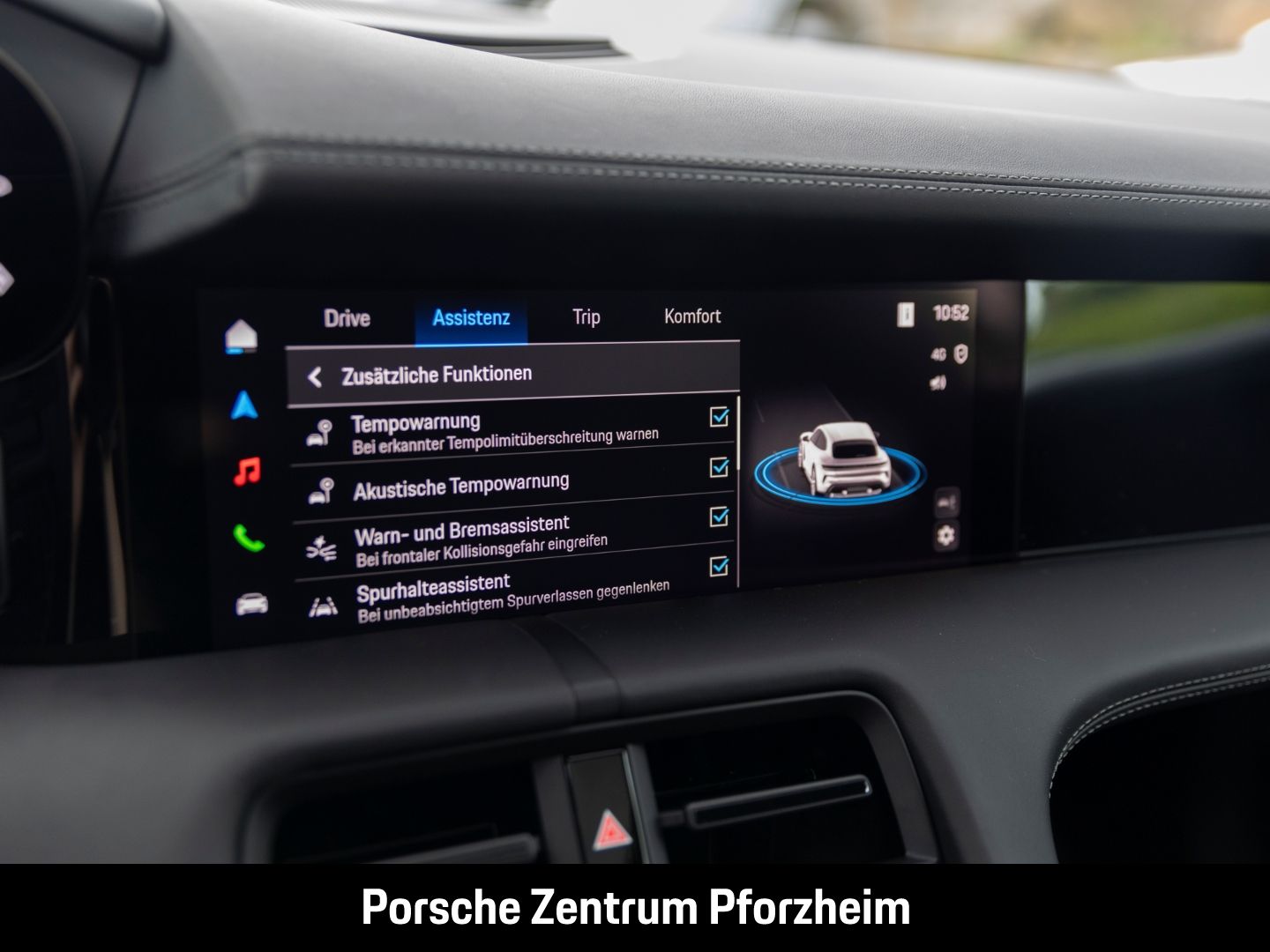 Porsche Taycan 4 Cross Turismo Head-Up HD-Matrix 21-Zoll