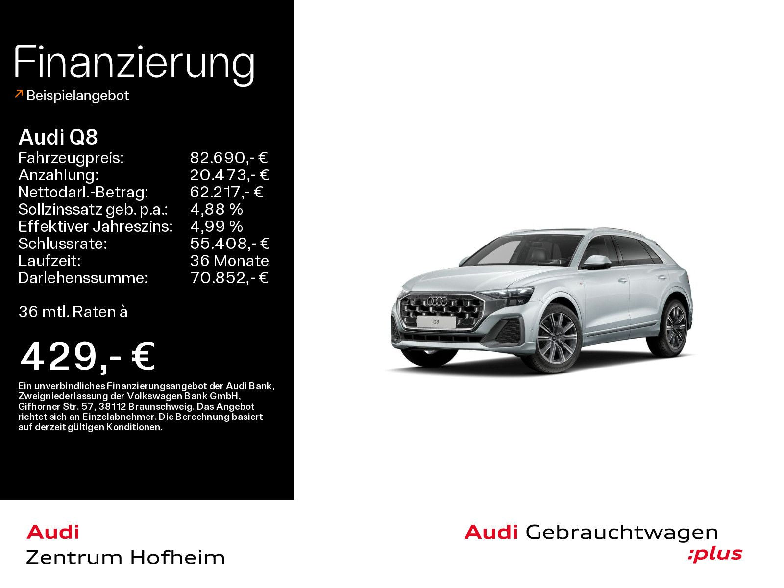 Audi Q8 50 TDI qu S line - Samsaru's Car Outlet