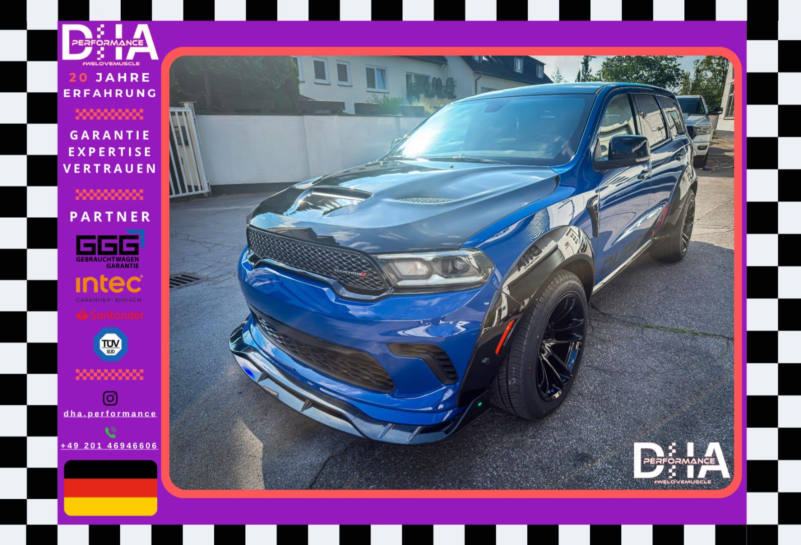 Dodge DURANGO PURSUIT 5.7 V8 *4X4*LED*WIDEBODY*6 SITZE