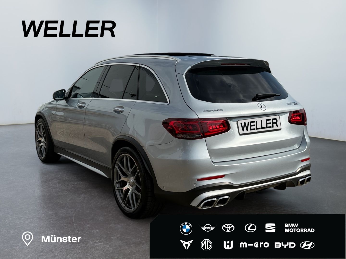 Mercedes-Benz GLC 63 AMG S 4M+ S-Shift 9G *LED*Burmes*Pano*360