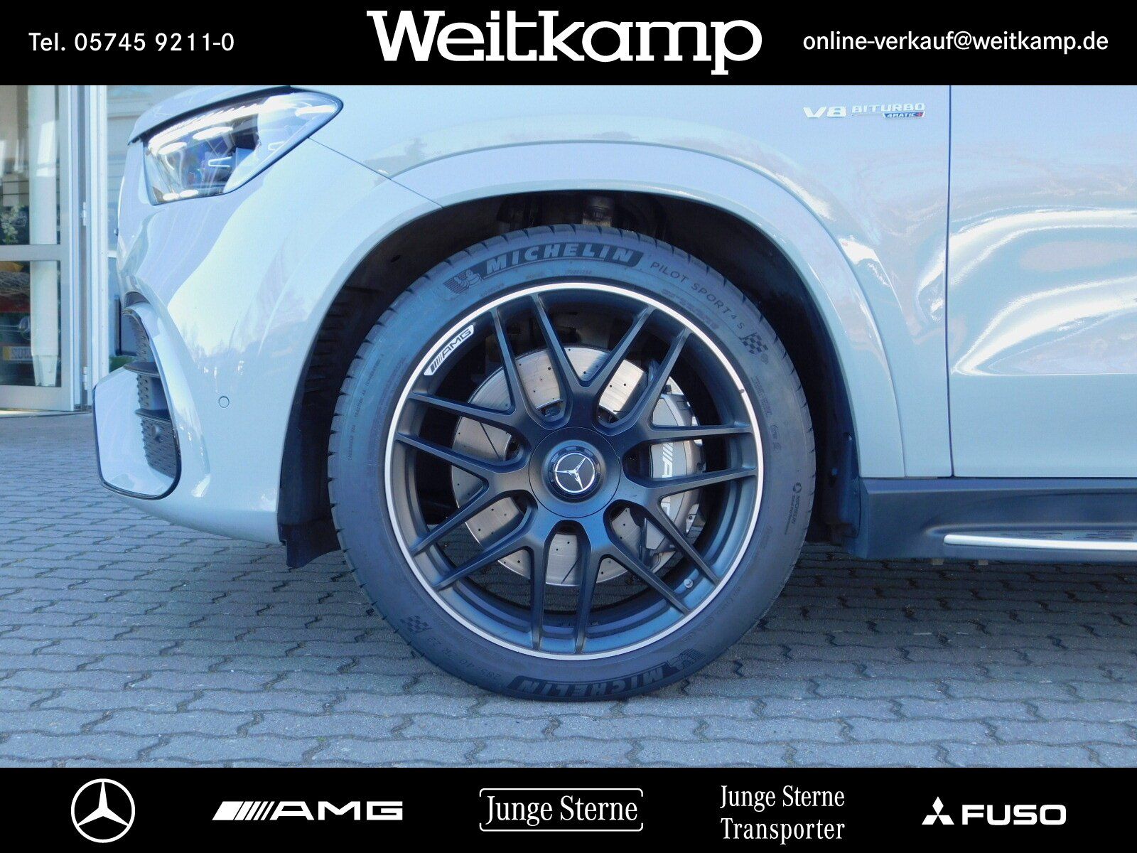 Mercedes-Benz AMG GLE 63 S 4M+ Night+Pano+AHK+Perf.Abgas+360°