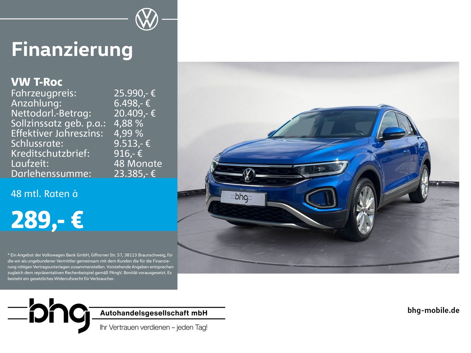 Volkswagen T-Roc 1.5 TSI - Samsaru's Car Outlet