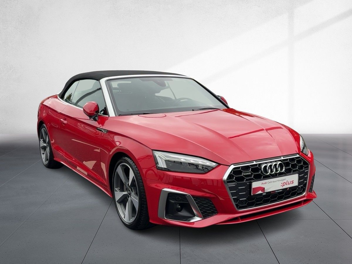 Audi A5 Cabriolet 40TDI S line qua. Matrix Leder AHZV