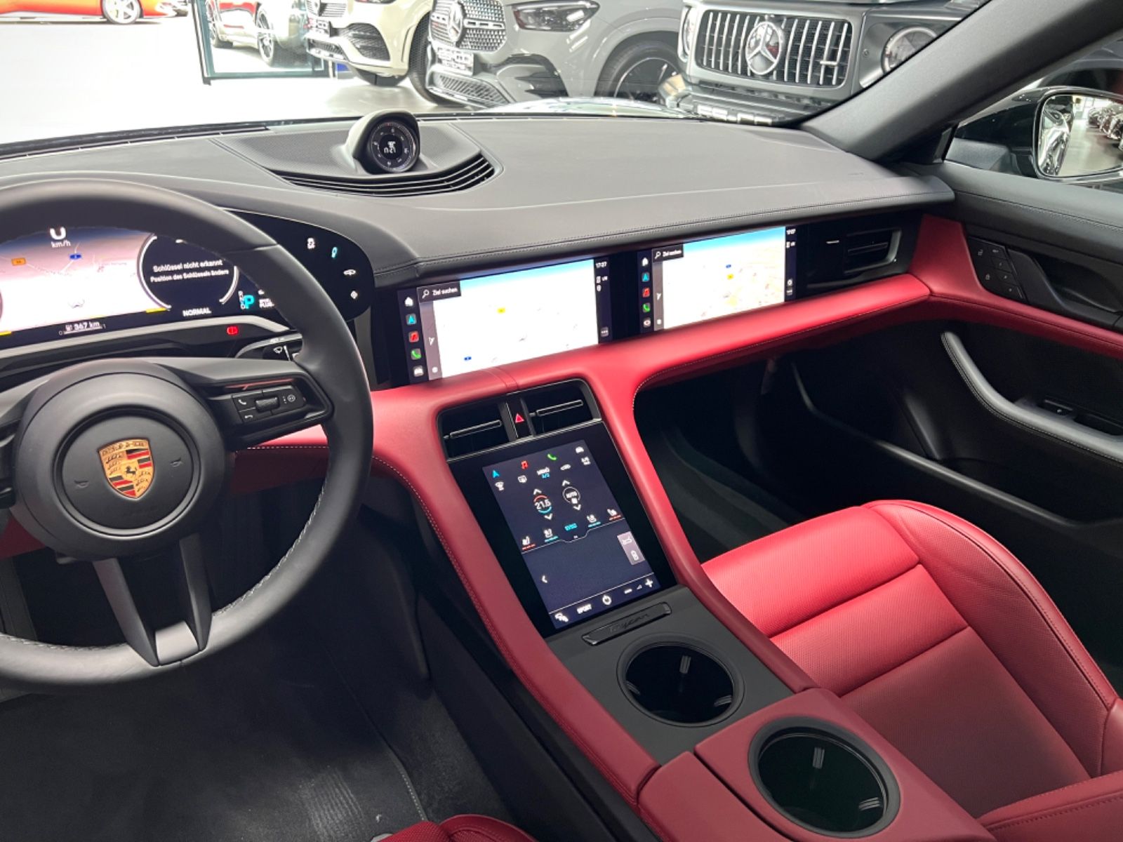 Porsche TAYCAN 4 CROSS TURISMO PANO ACC LEDER-ROT 2xDVD