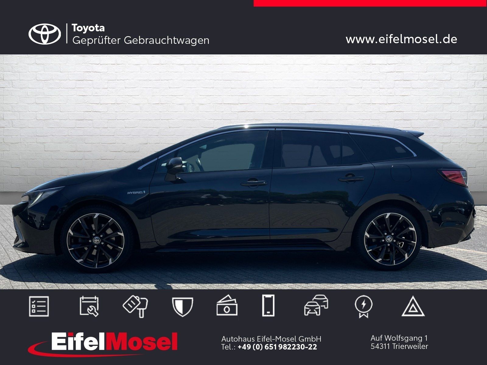 Toyota Corolla Touring Sports 2.0 Hybrid Lounge - Samsaru's Car Outlet