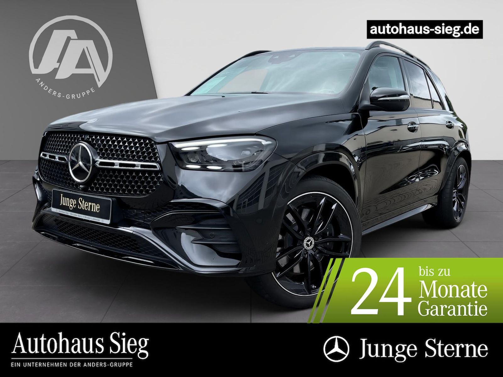 Mercedes-Benz GLE 450 d 4M AMG+Pano+Burm+Distr+Sitzkli+HUD+AIR