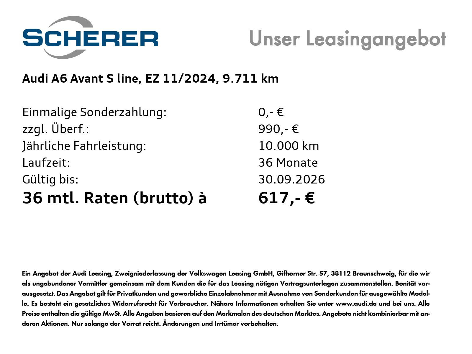 Audi A6 Avant 2x S line 55 TFSI HD-MATRIX STANDHZG HU