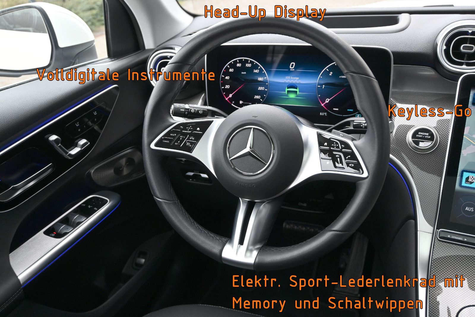 Mercedes-Benz GLC 220 d 4M. °ACC°AHK°HUD°MEMO°PANO°STHZG°360°