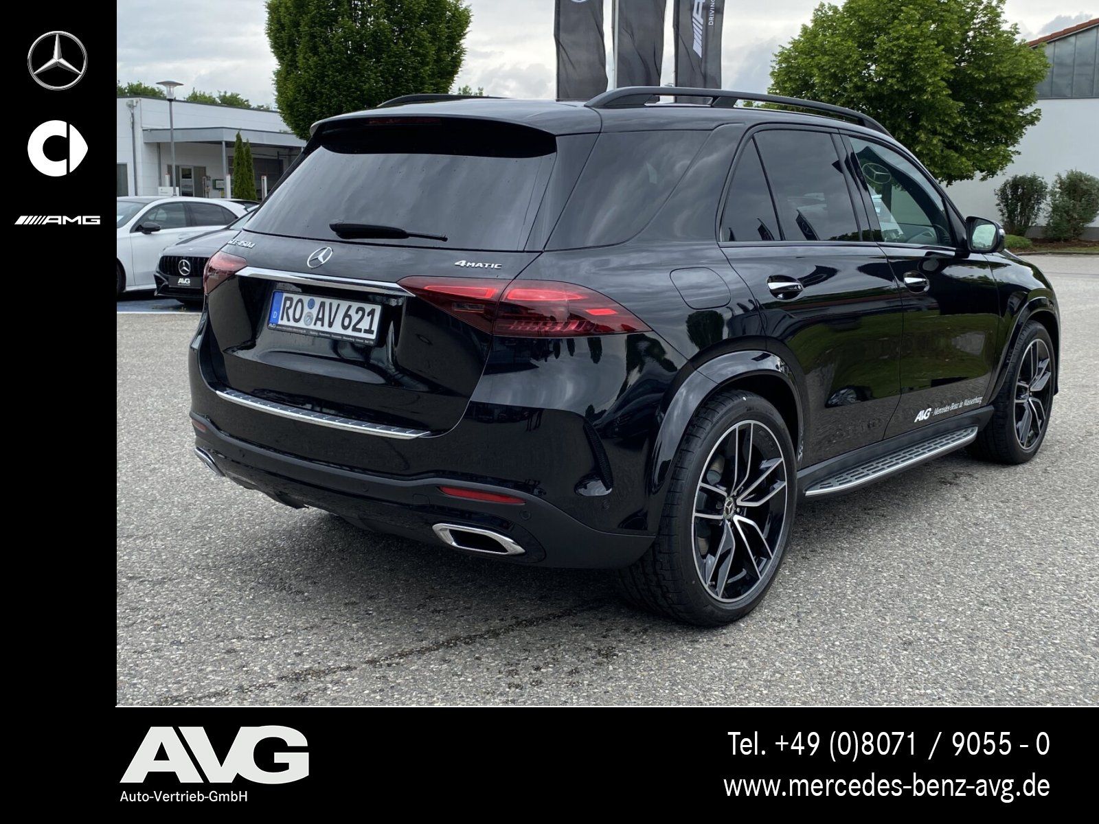 Mercedes-Benz GLE 450 d 4M AMG Pano HuD Stndhzg AHK Air 360°